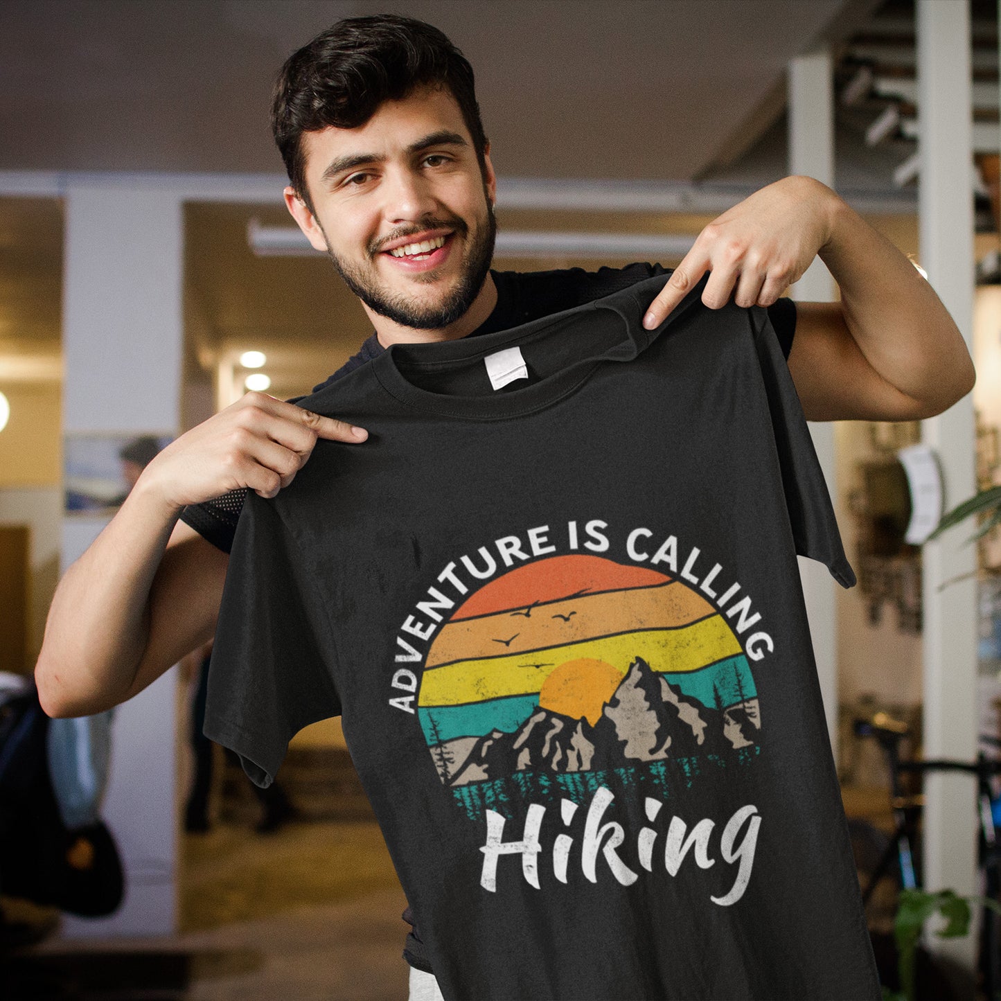 Adventure Calling Hiking T-Shirt