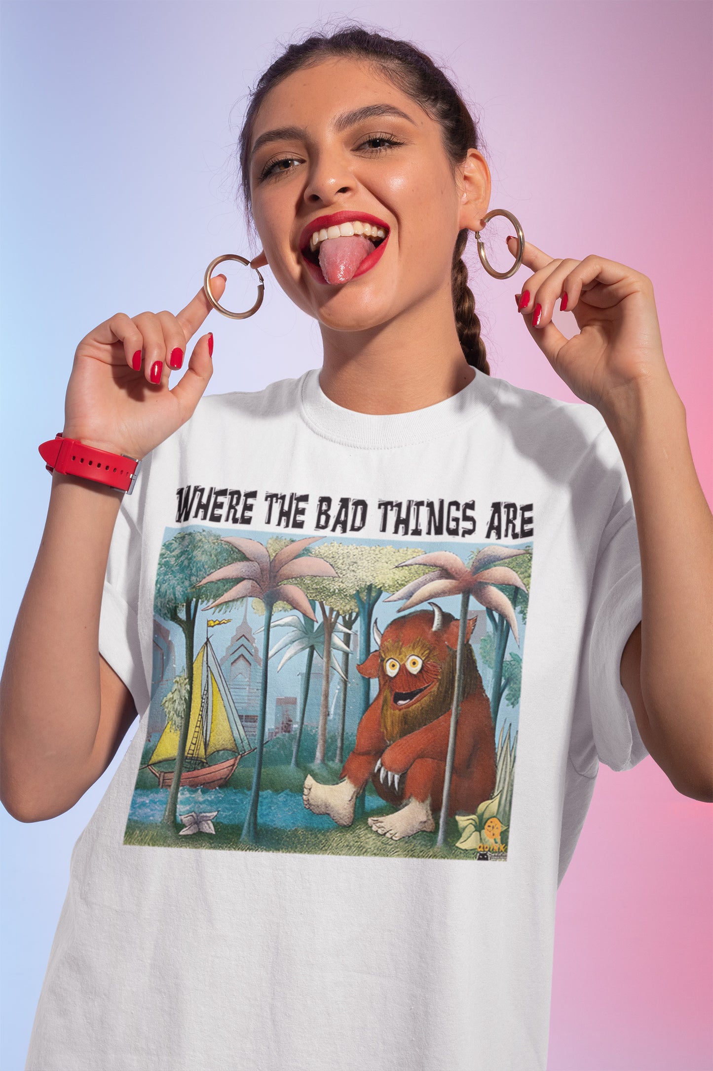 Bad Things Happen In Philadelphia Gritty Where The Wild Things Are T-Shirt