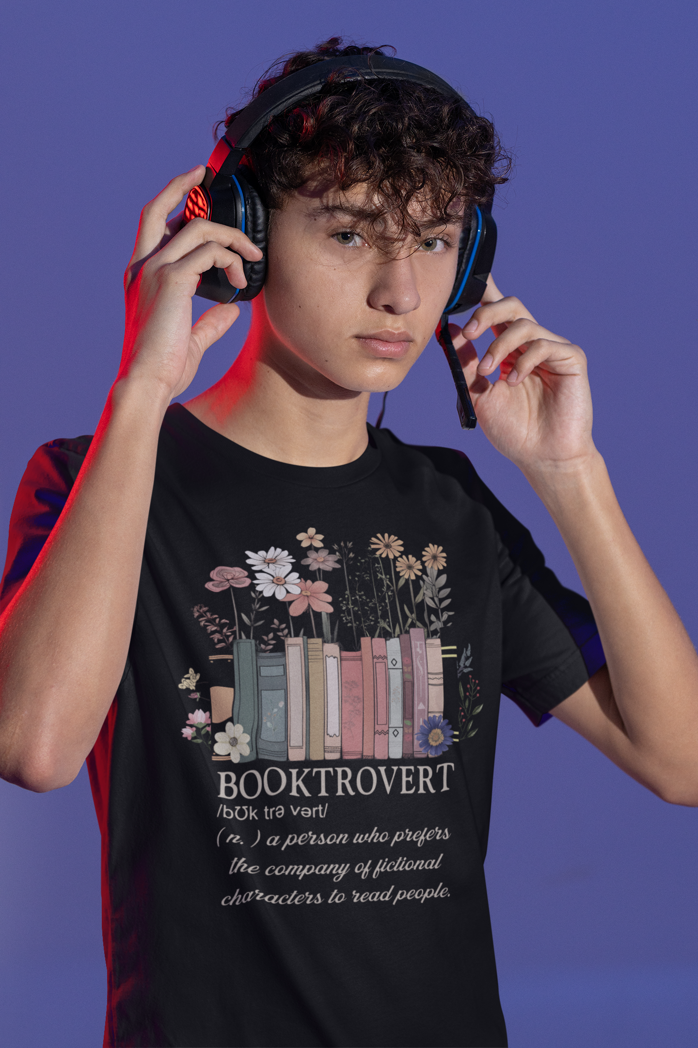 Booktrovert Vintage T-Shirt