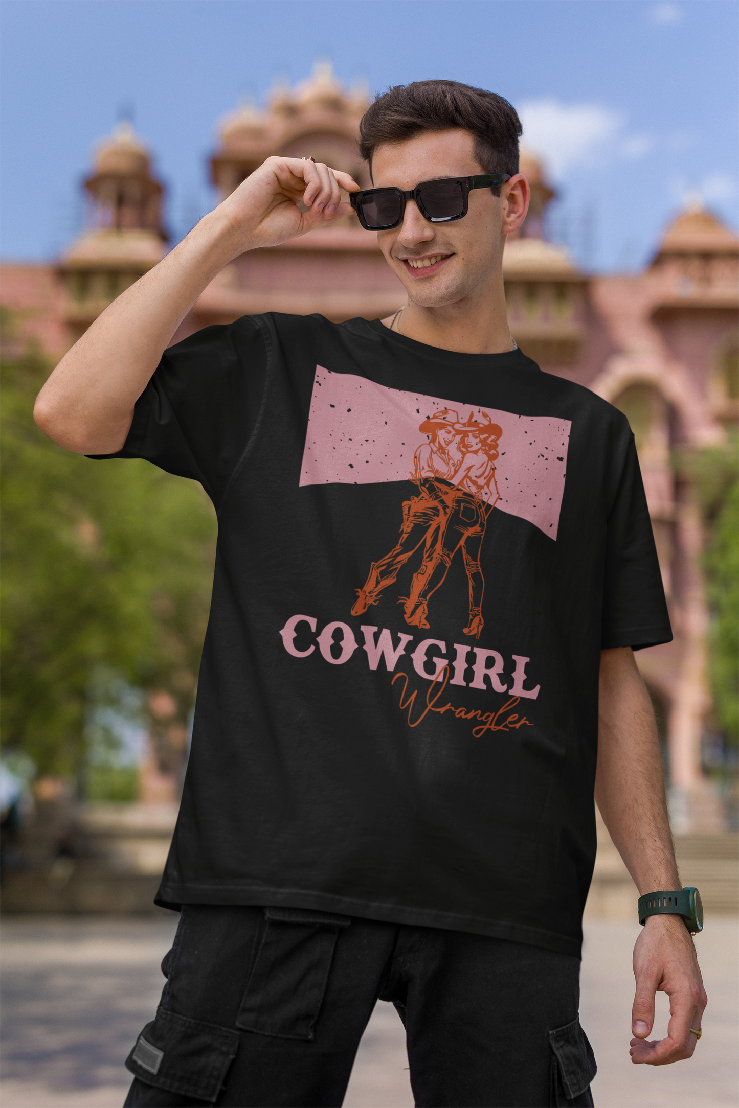 Cowgirl Lesbian Vintage T-Shirt