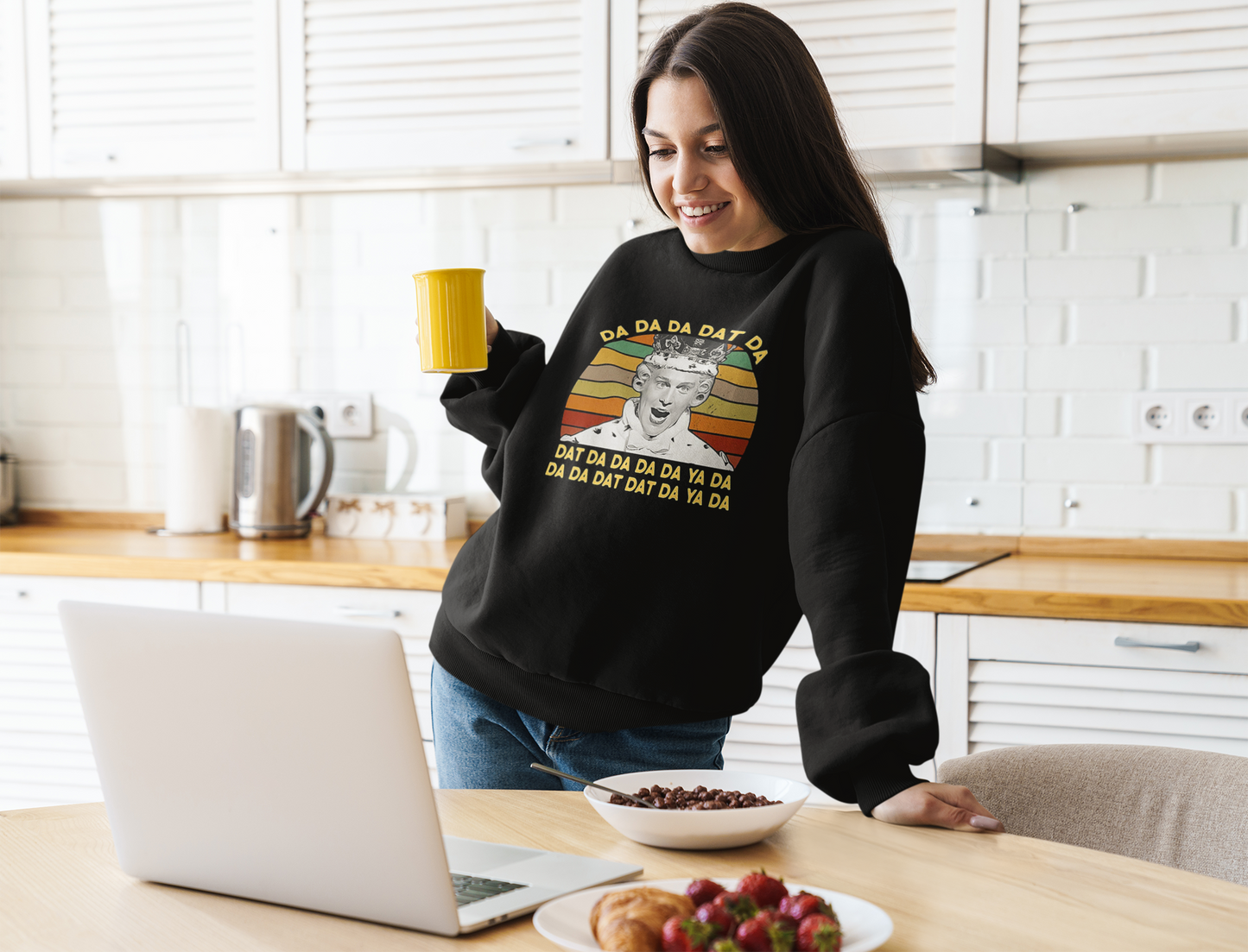 Da Da Da Dat Da King George Retro Sunset Vintage T-Shirt, Alexander Hamilton Shirt