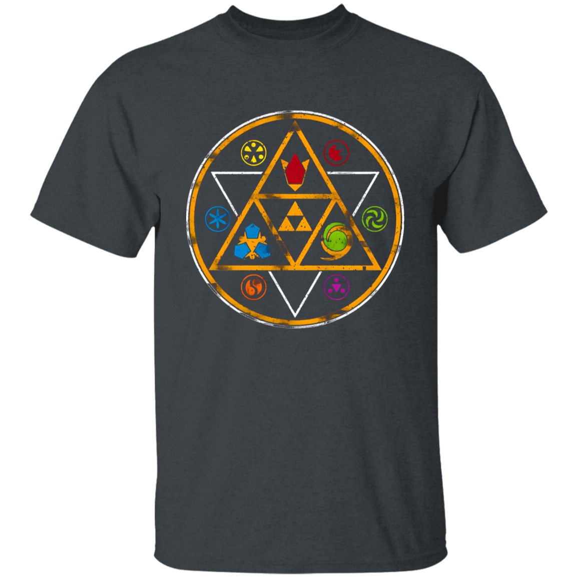 Symbols Of Time Legend Of Zelda Vintage T-Shirt, Legend Of Zelda Shirt, Video Game Shirt, Adventure Game Shirt, Gift Tee For You And Family G500B Youth 5.3 oz 100% Cotton T-Shirt
