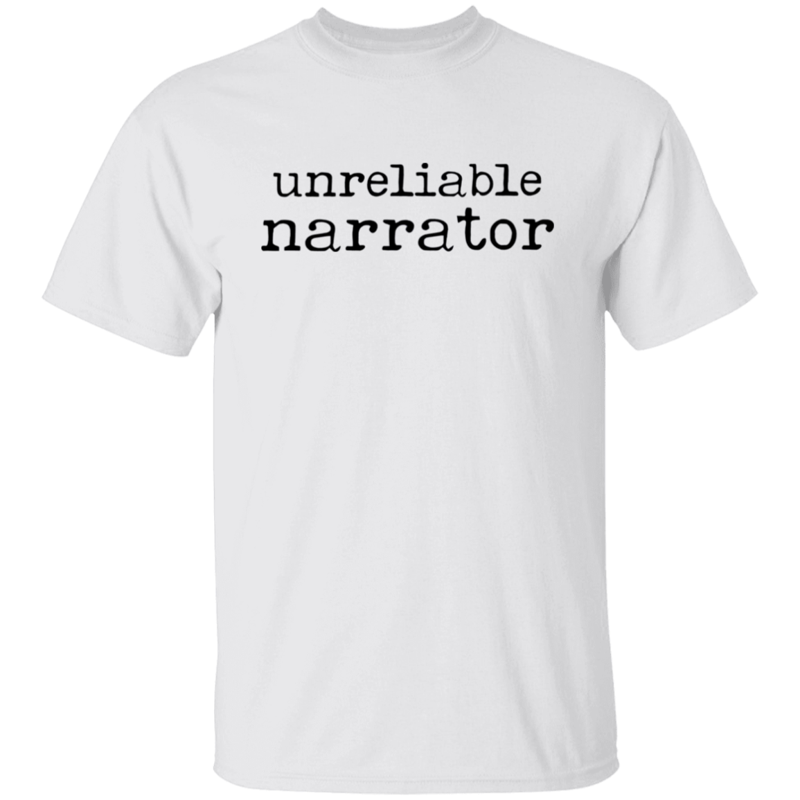 Unreliable Narrator Teacher Vintage Unisex T-Shirt - letter