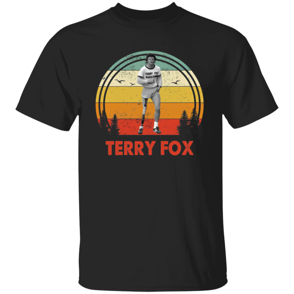Terry Fox Vintage Unisex T-Shirt - pelyn - ID30072404