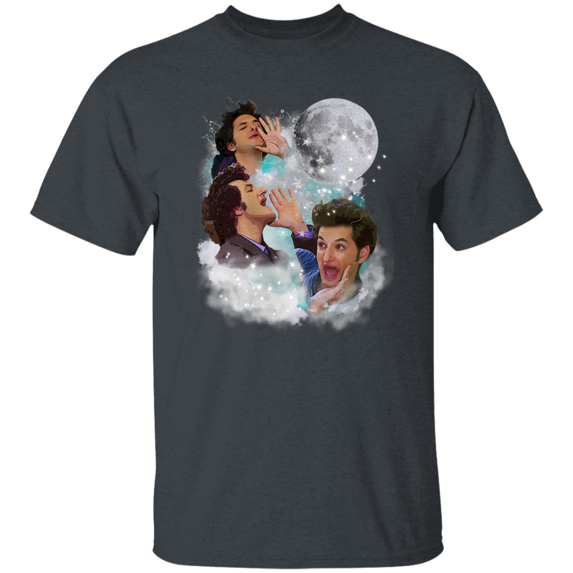 Jean Ralphio Saperstein Moon The Worst Vintage T-Shirt, Jean Ralphio Shirt, A Parks and Recreation Shirt, Gift Tee For You And Your Friends G500 5.3 oz. T-Shirt