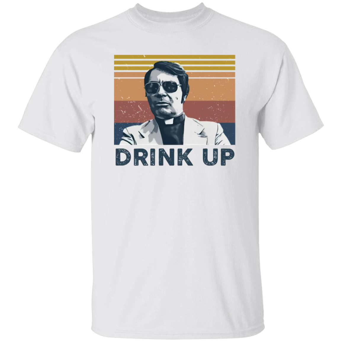 Drink Up Jim Jones Vintage T-Shirt, Halloween Shirt, True Crime Shirt, Serial Killers Shirt, Jim Jones Shirt, James Warren Jones Shirt G500 5.3 oz. T-Shirt