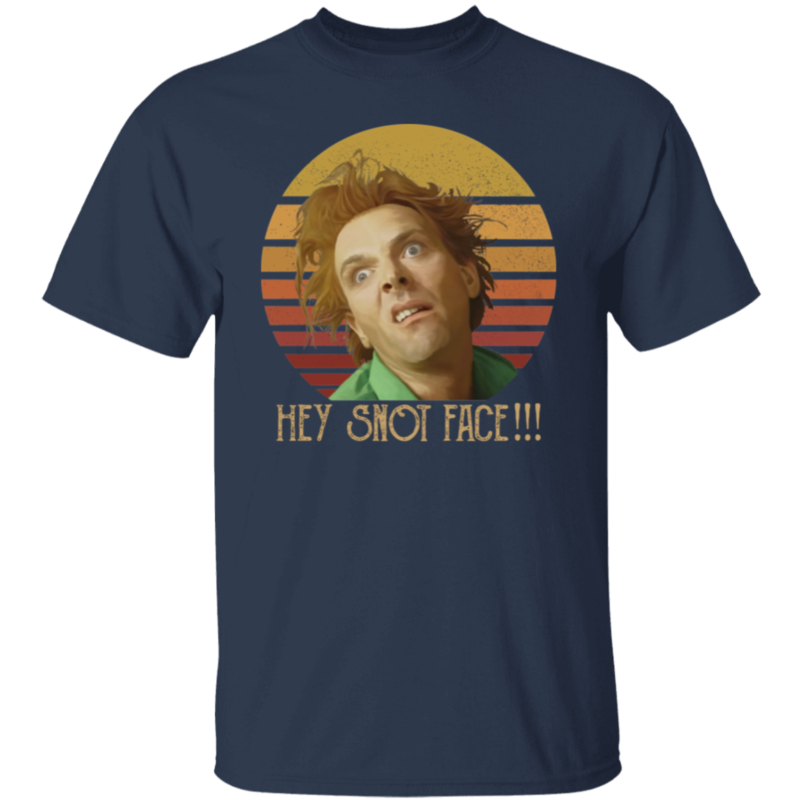 Hey Snot Face Drop Dead Fred Funny Vintage T-Shirt - leleart