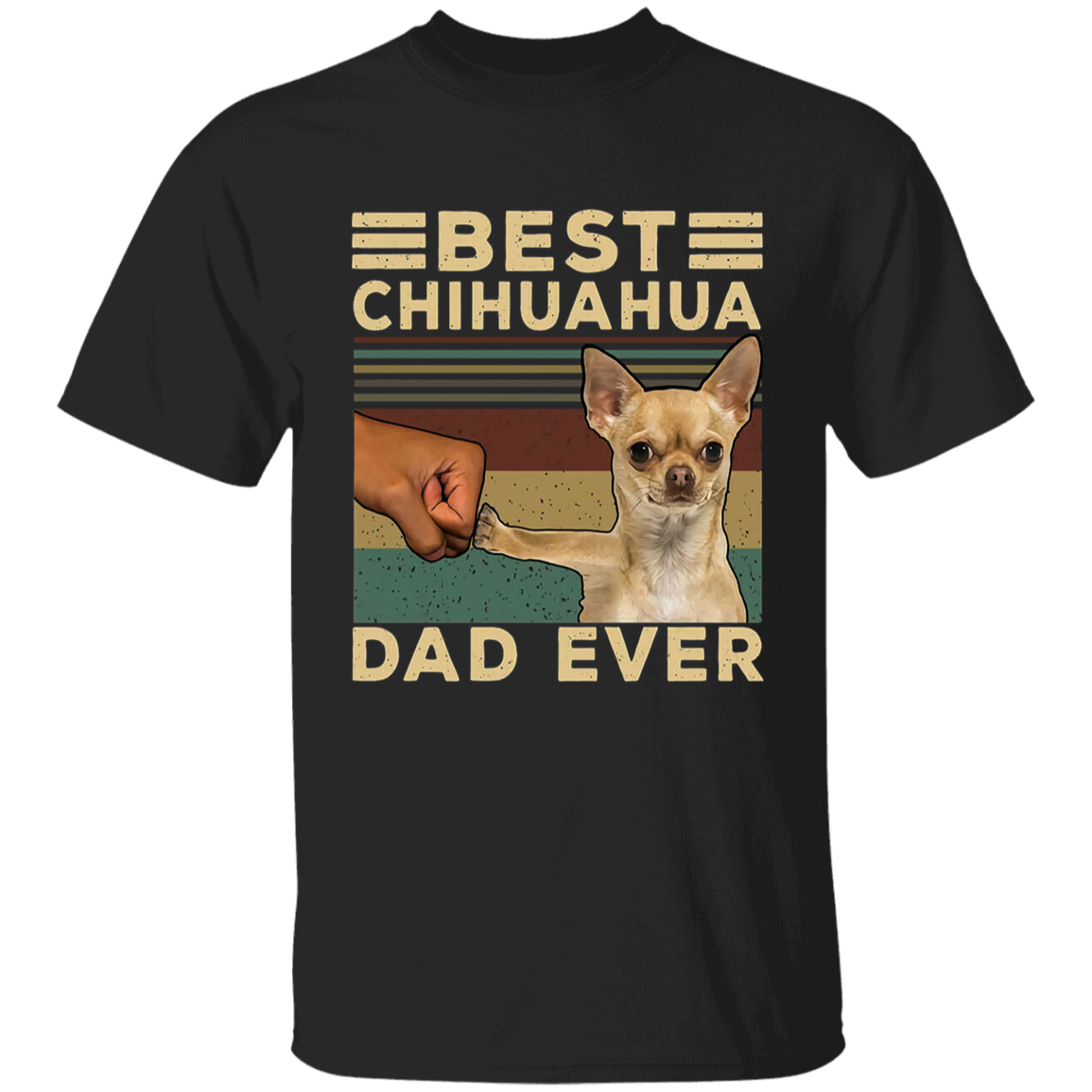 Best Chihuahua Dad Ever Funny Animal T-Shirt - YOUTH