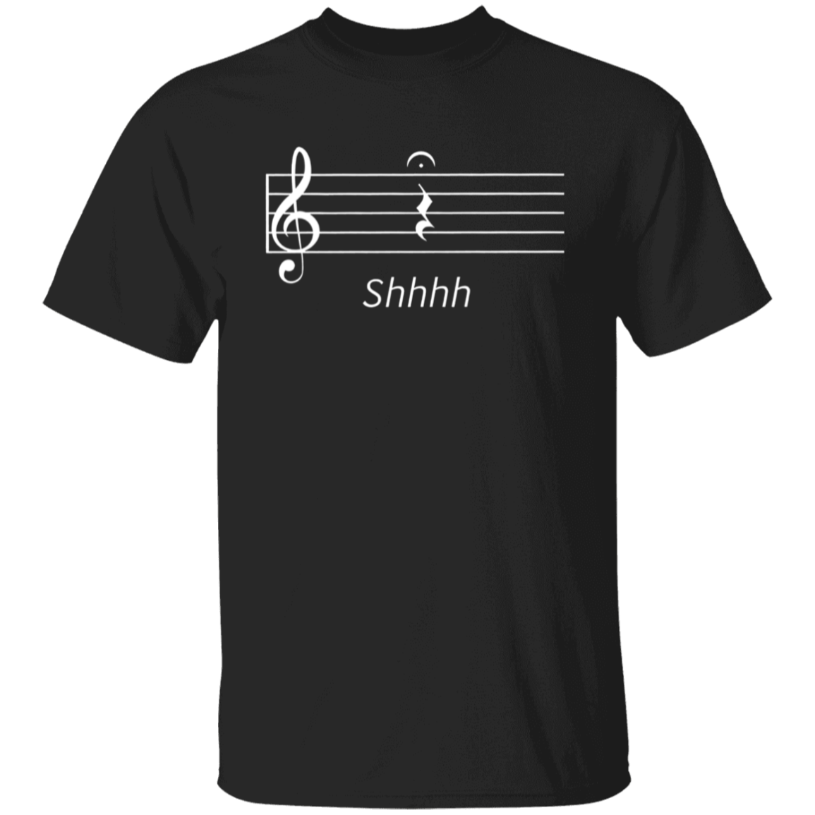 Music Quarter Rest Shh Teacher Vintage Unisex T-Shirt - letter