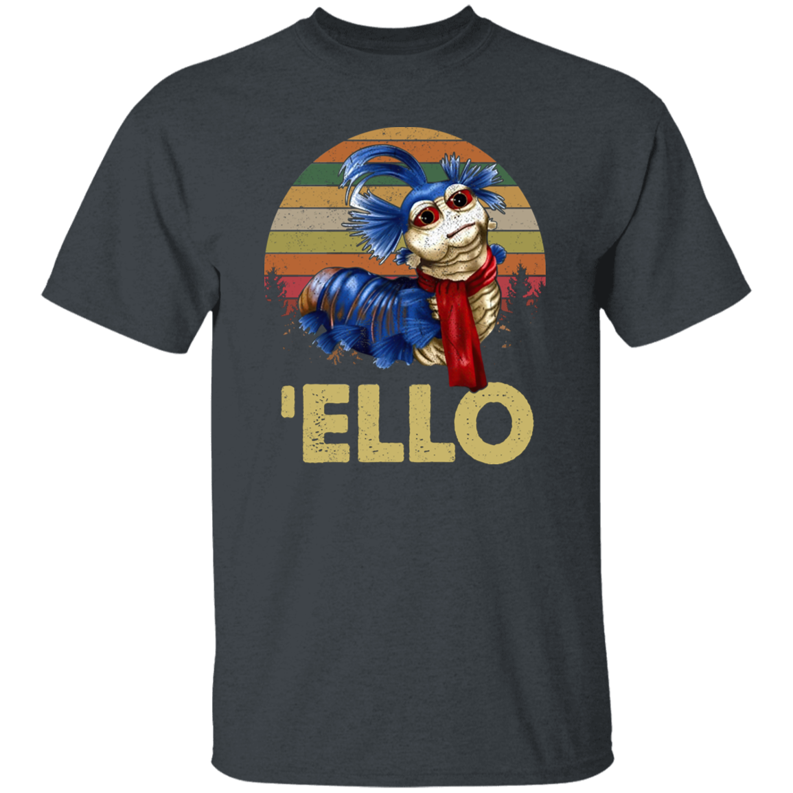 Ello Worm Labyrinth Vintage T-Shirt - leleart
