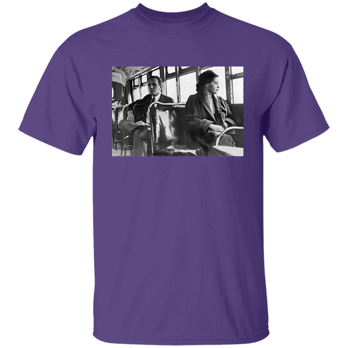 Rosa On Bus Parks Nah 1955 Civil Rights Black History Month T-Shirt - YOUTH