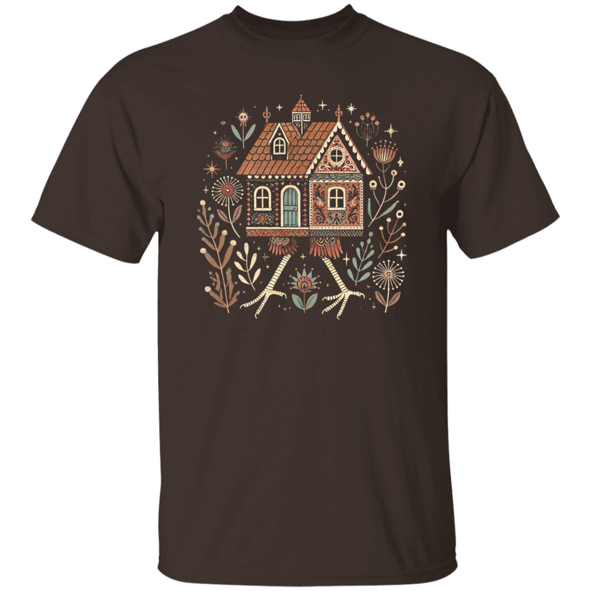 Baba Yaga House Unisex T-Shirt - lucy - ID02112429