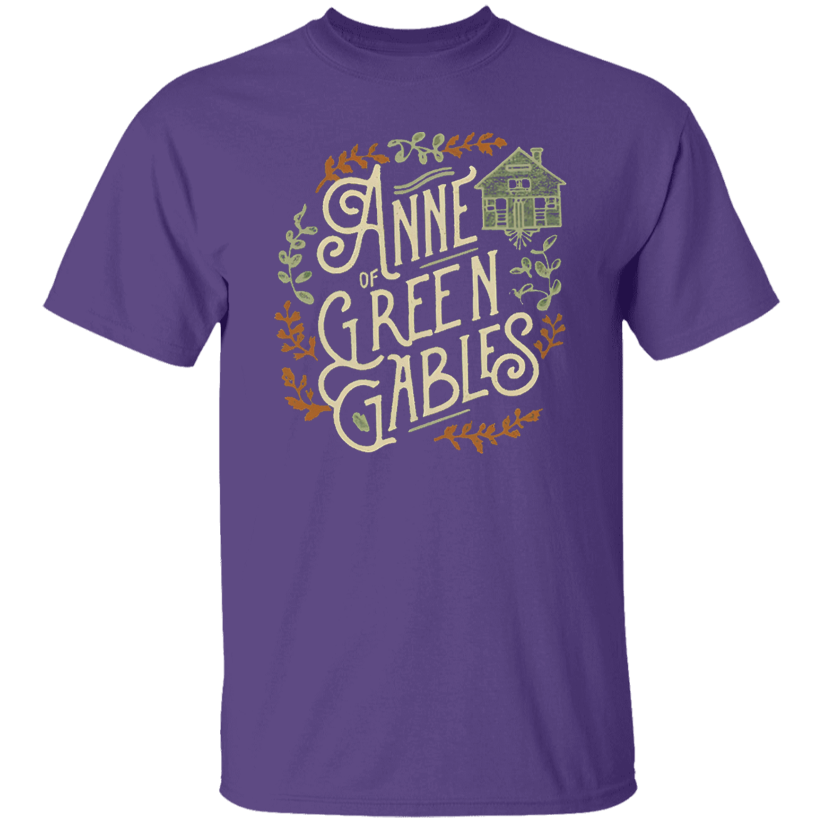 Anne Of Green Gables Book Lover Funny Literature Teacher Vintage T-Shirt