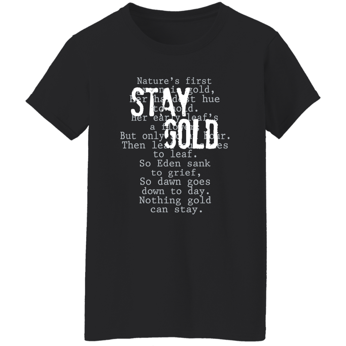 Greasers Stay Gold Teacher Vintage T-Shirt - WOMAN