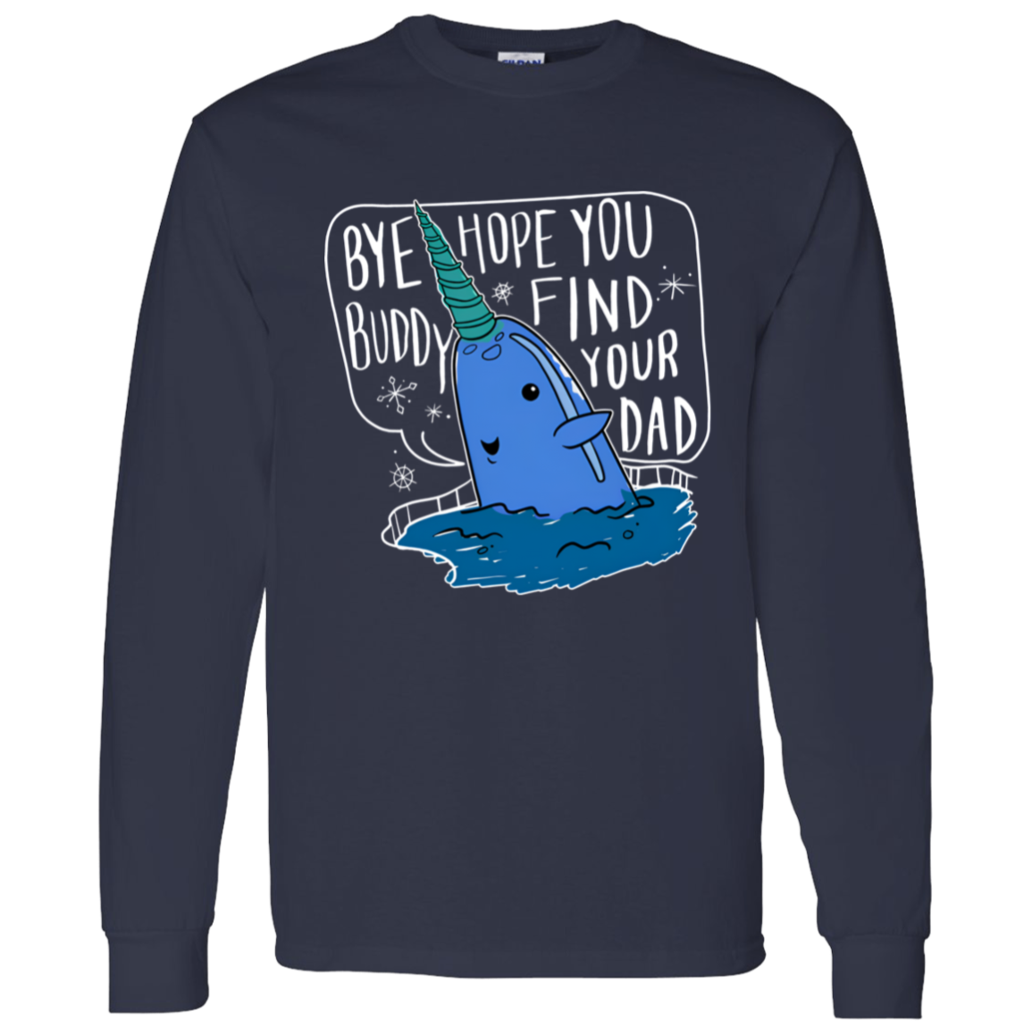 Bye Hope You Buddy Find Your Dad Teacher Vintage Long Sleeve