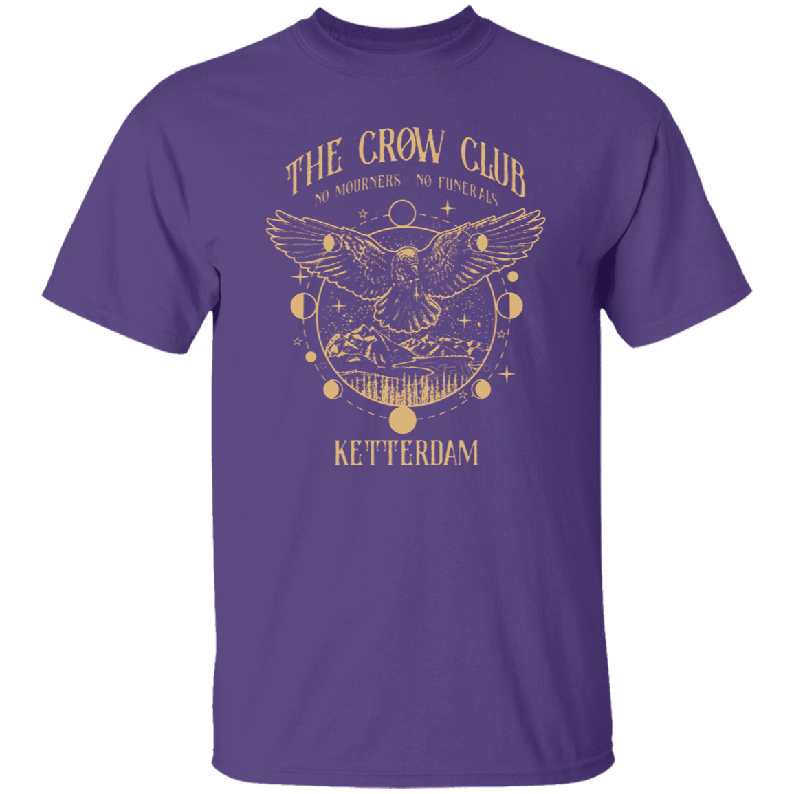 The Crow Club No Mourners No Funerals Teacher Vintage Unisex T-Shirt - letter
