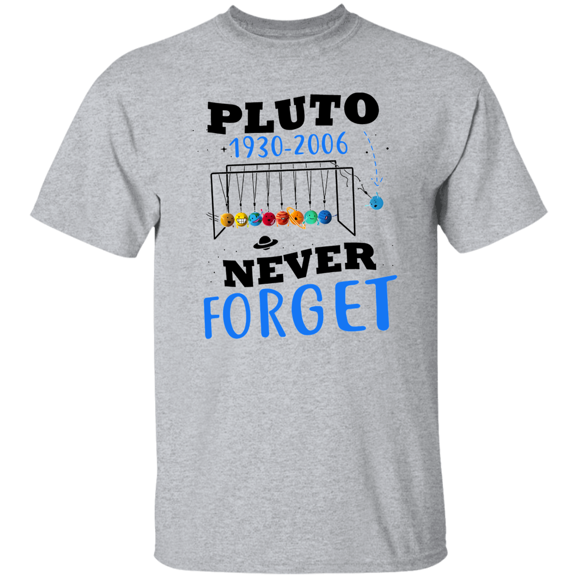 Pluto Never Forget Vintage T-Shirt