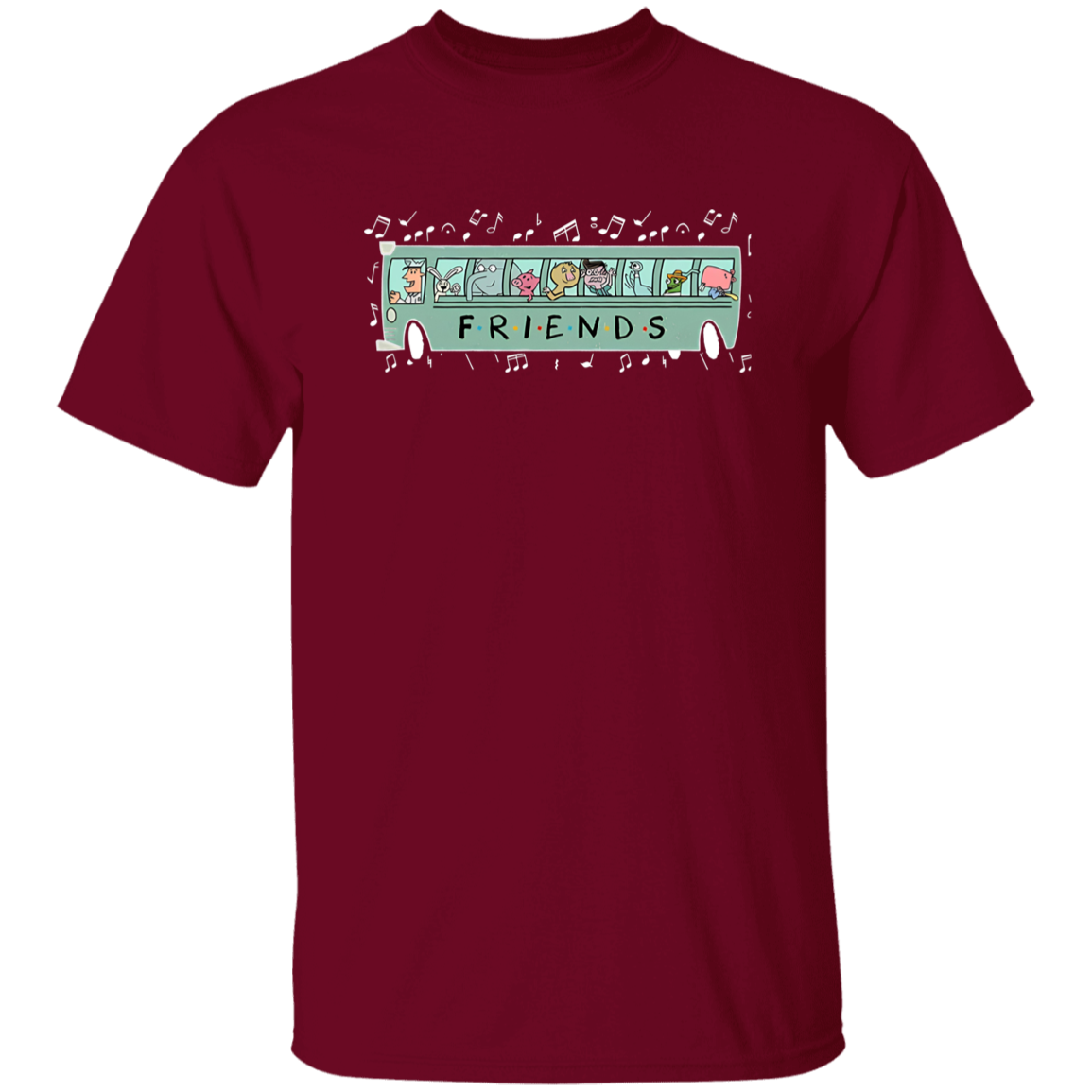 We Are All Friends Teacher T-Shirt - lapicta