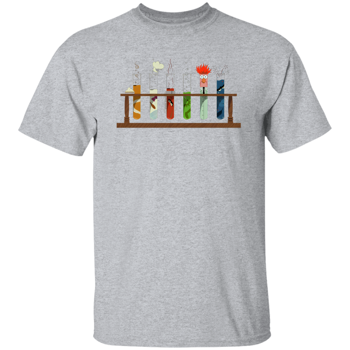 Muppet Science Bunsen And Beaker Teacher Vintage T-Shirt