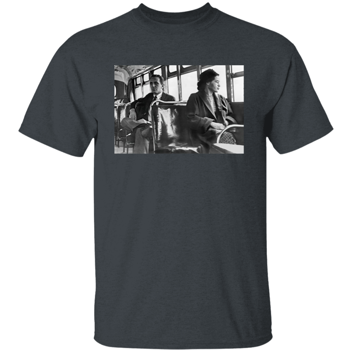 Rosa On Bus Parks Nah 1955 Civil Rights Black History Month Unisex T-Shirt - lucy