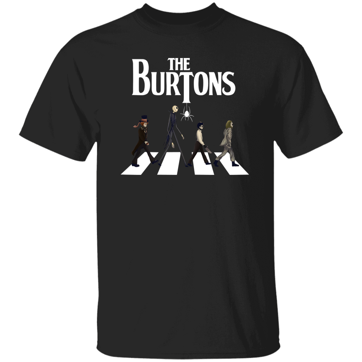 Tim Burton Beetlejuice Walking Abbey Road T-Shirt
