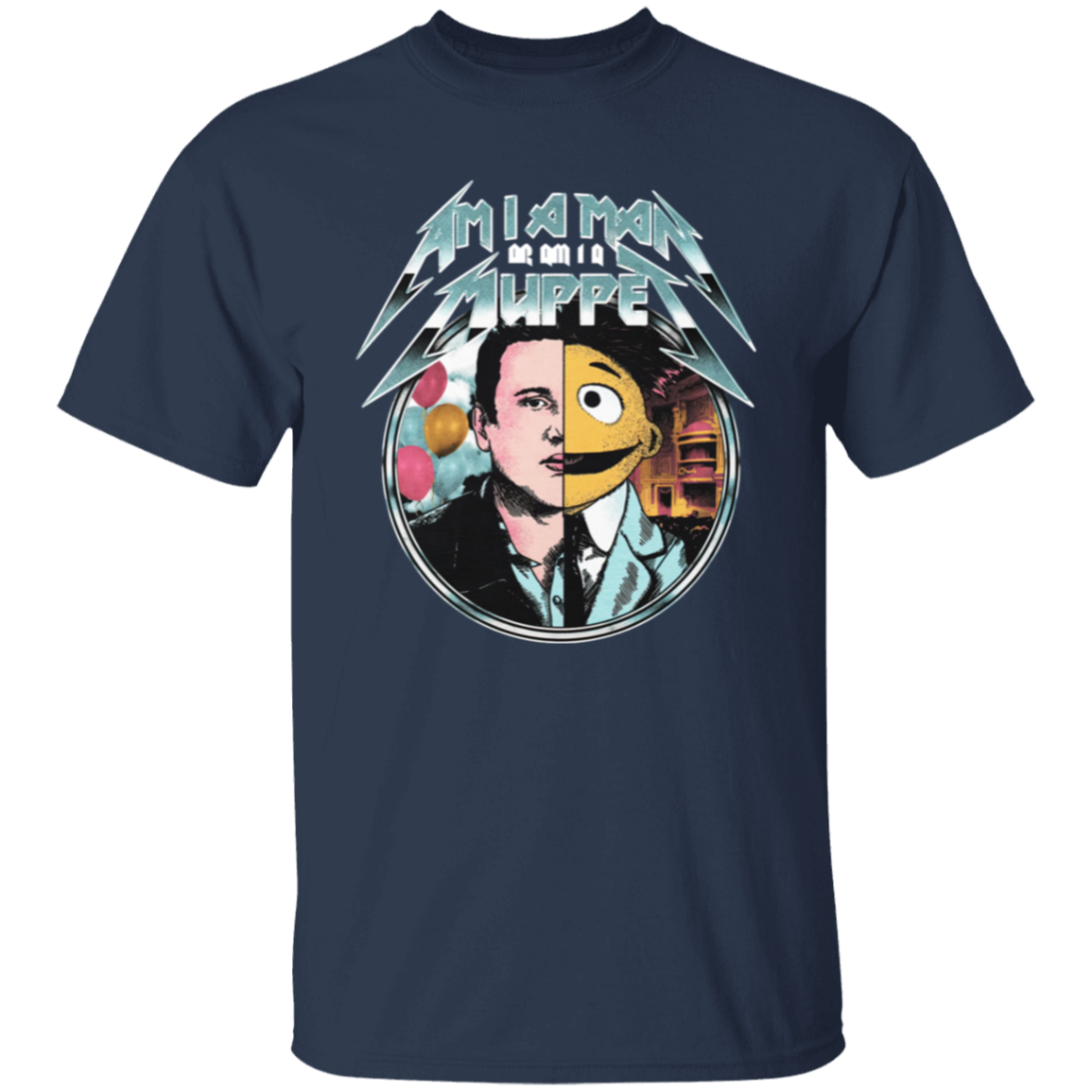Am I A Man Or Am I A Muppet Unisex T-Shirt - maria