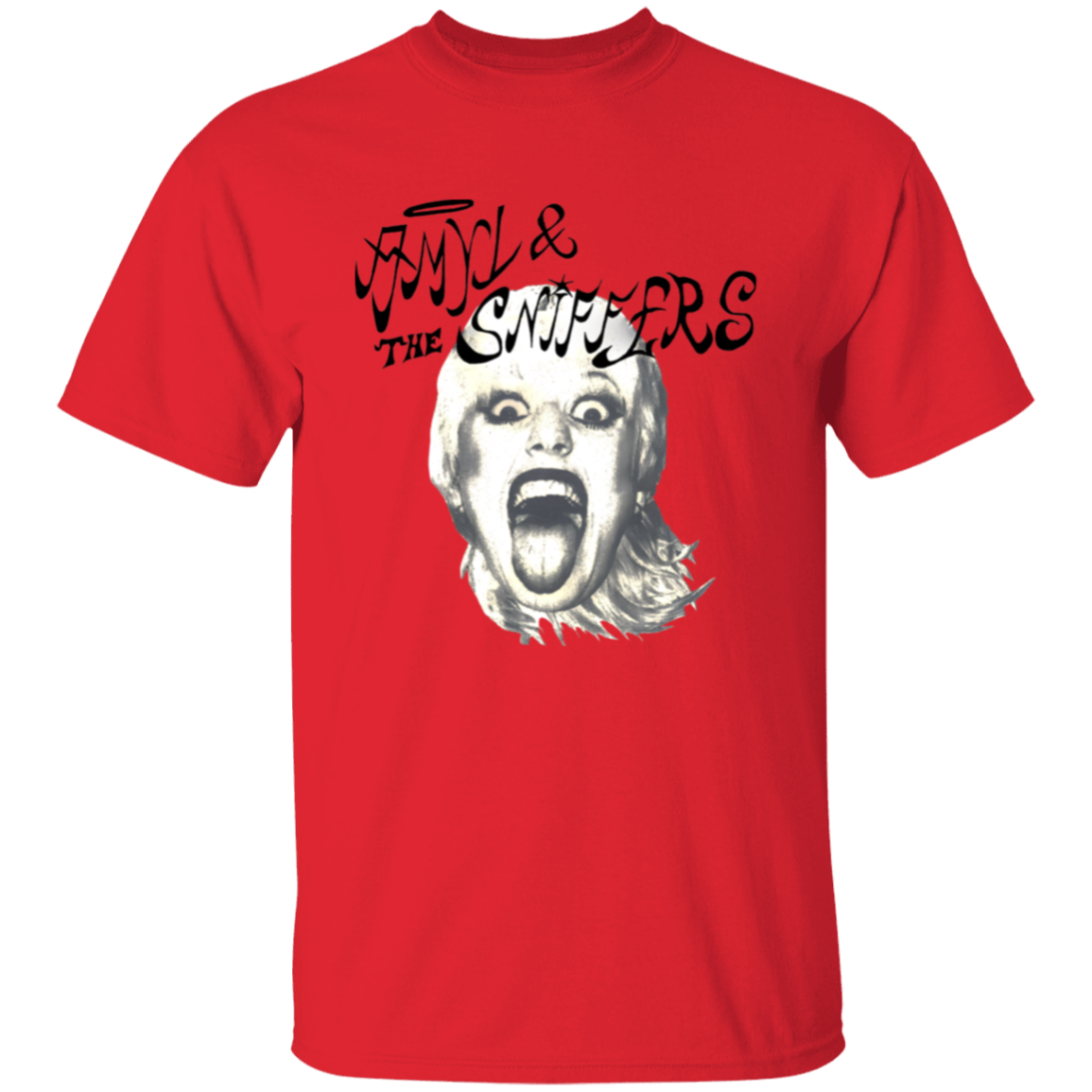 Amyl And The Sniffers Retro T-Shirt