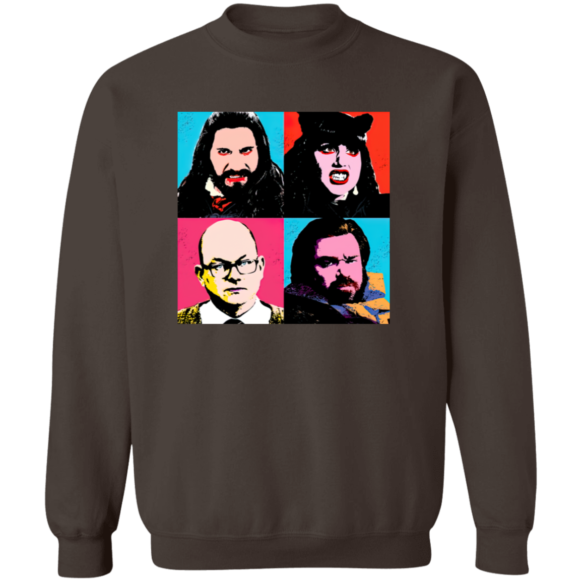 Vampire Warhol Classic What We Do In The Shadows Vintage Pullover Sweatshirt