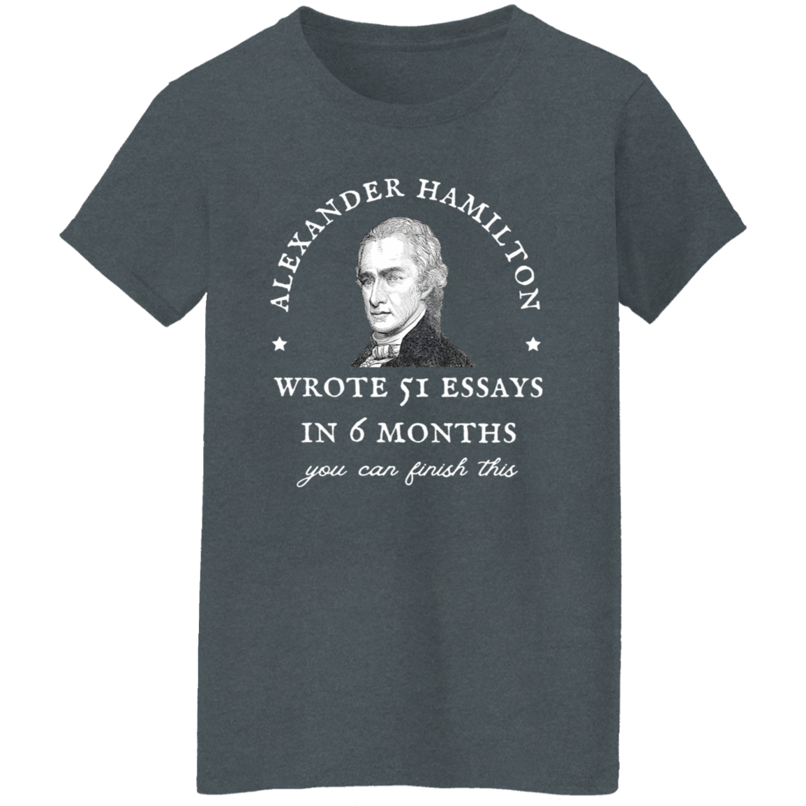 Alexander Hamilton You Can Find It Teacher Vintage Ladies' 5.3 oz. T-Shirt