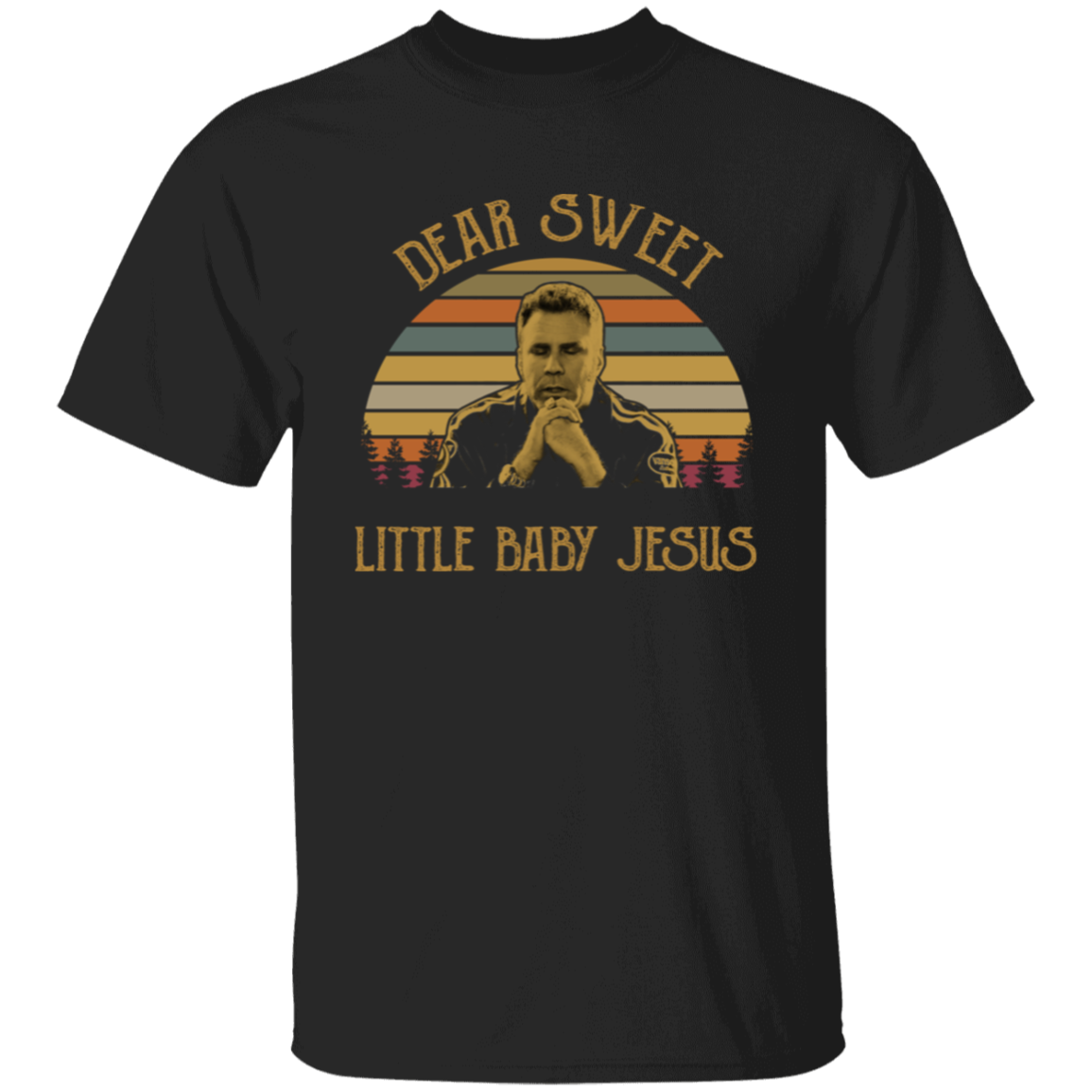 Dear Sweet Little Baby Jesus Vintage T-Shirt