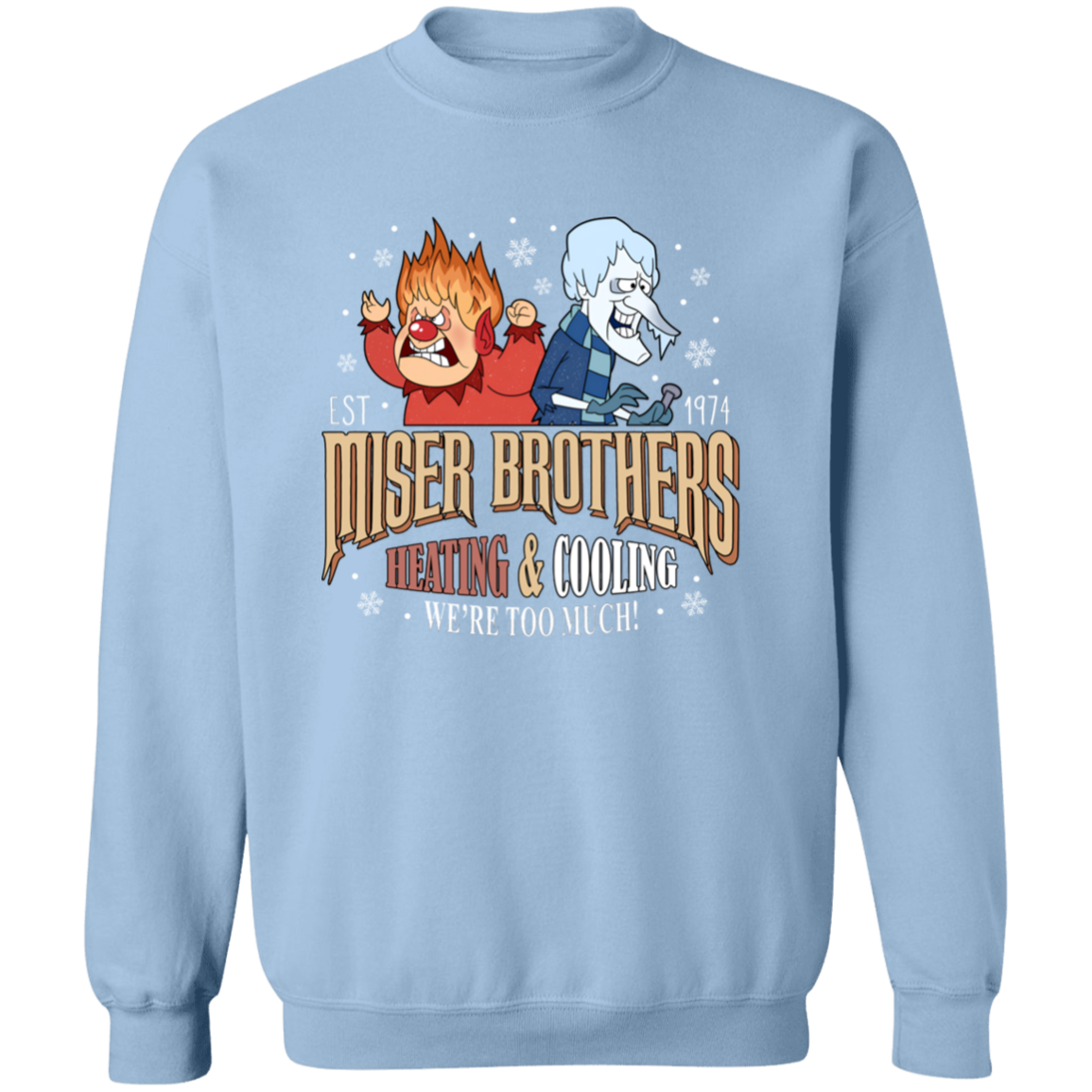 Miser Brothers Heating And Cooling Sweatshirt - TS27112403