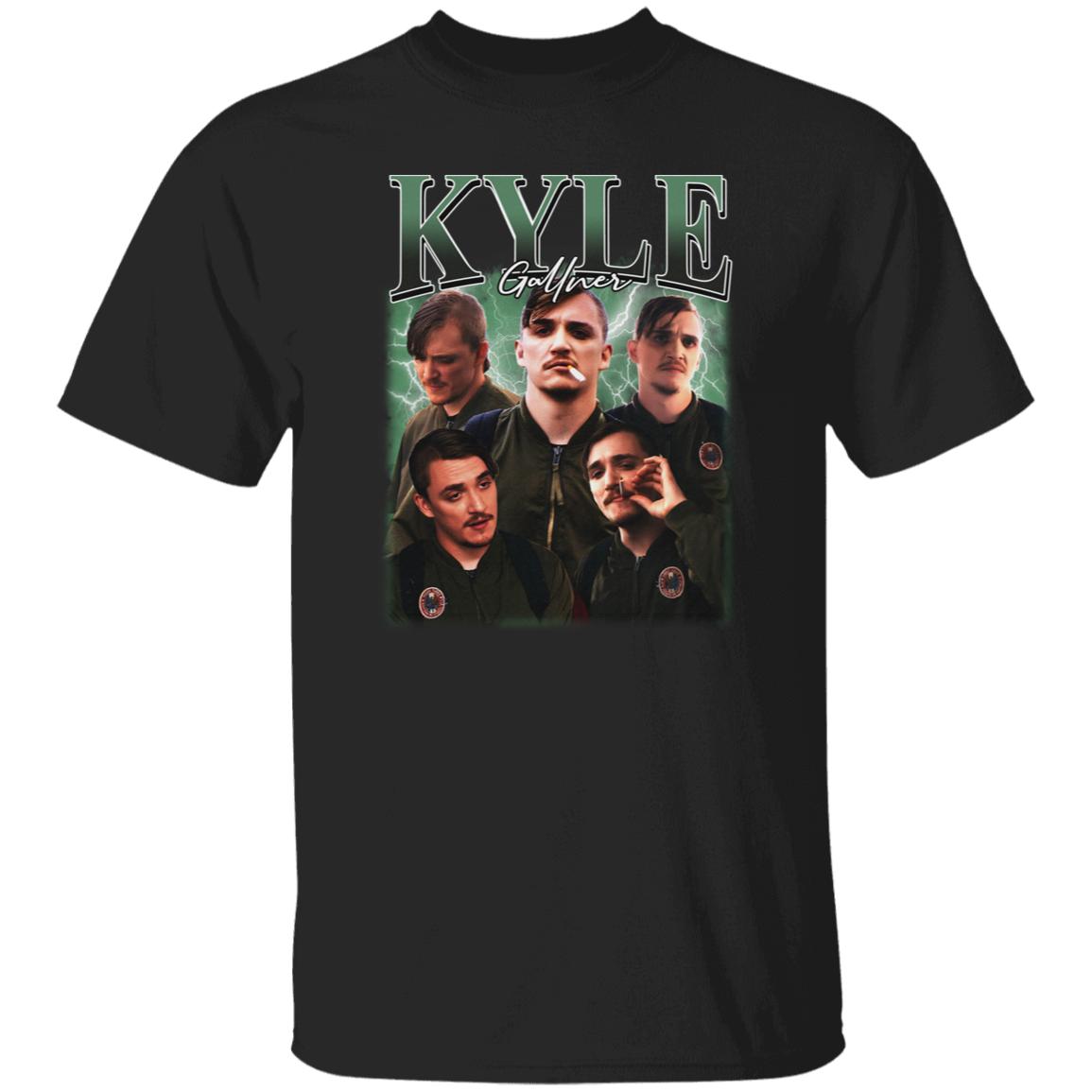Kyle Gallner Vintage Retro T-Shirt - ID30092452