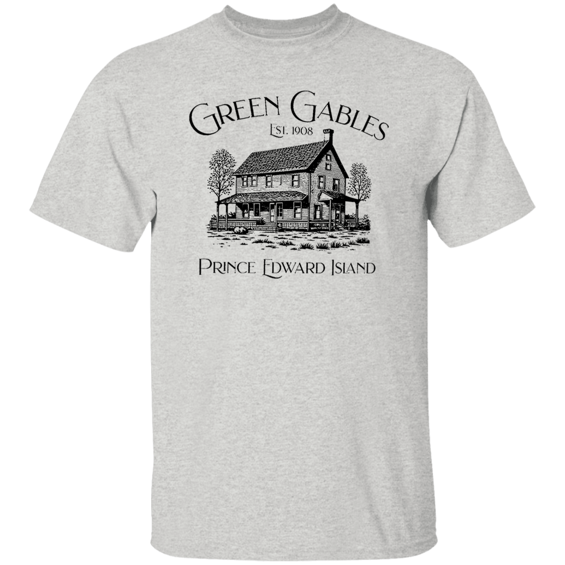 Green Gables Prince Edward Island Funny Literature Teacher Vintage T-Shirt