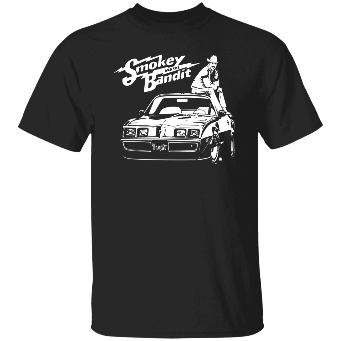 Burt Reynolds Smokey And The Bandit Vintage T-Shirt, Smokey And The Bandit Shirt, 70s Movie Shirt, Action Movie Shirt, Burt Reynolds Shirt G500 5.3 oz. T-Shirt