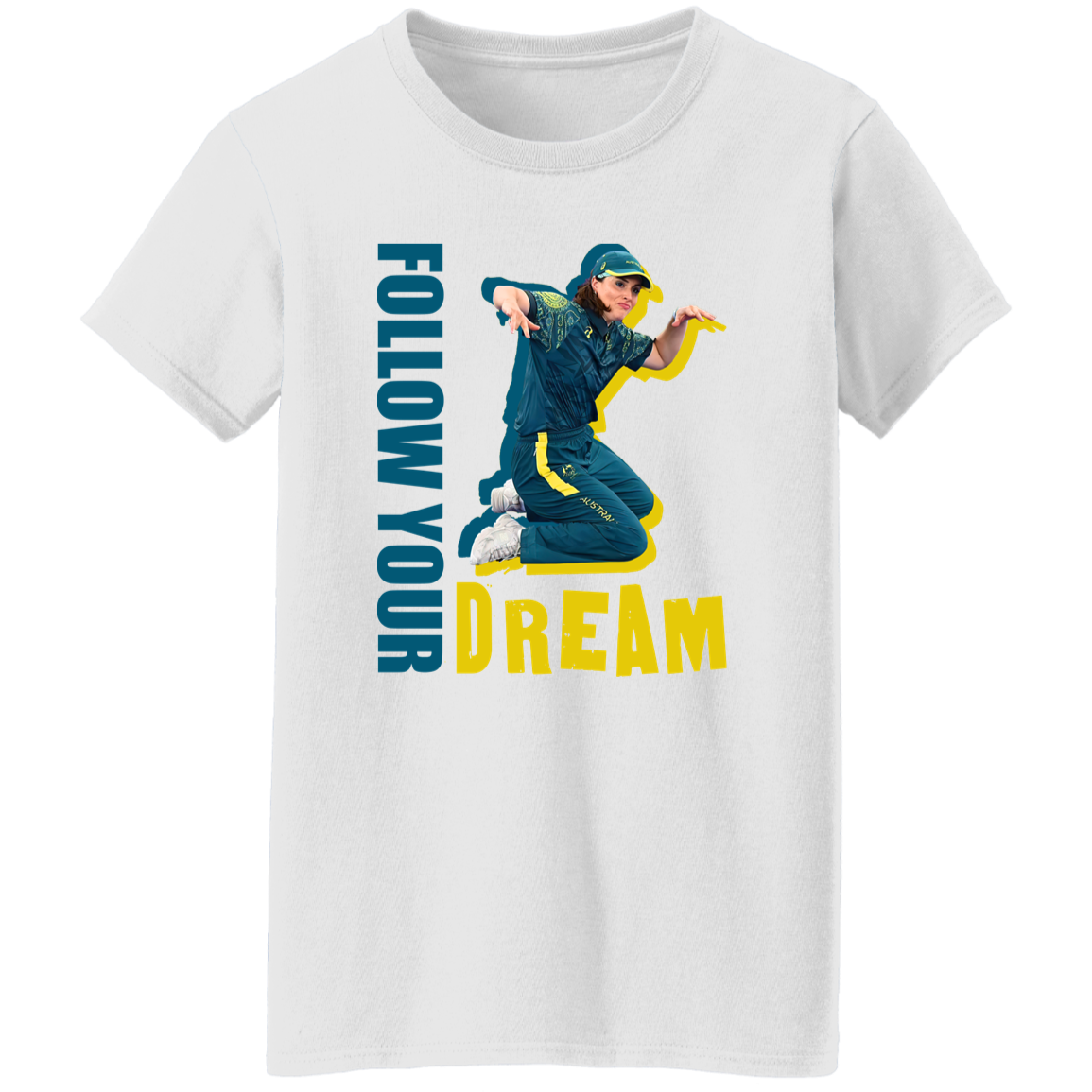 Follow Your Dream Raygun T-Shirt - ID15082405 - WOMEN