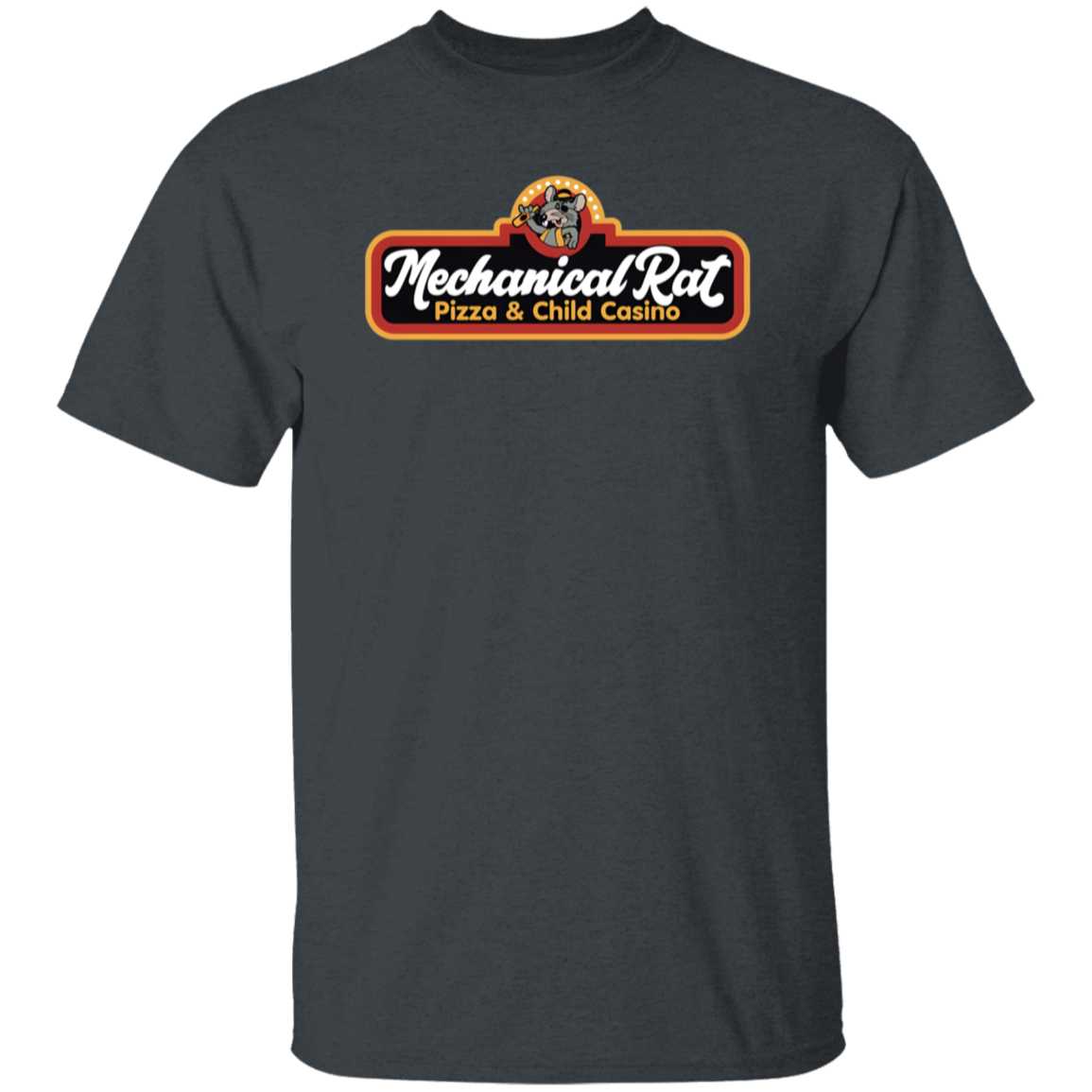 Mechanical Rat Pizza & Child Casino T-Shirt