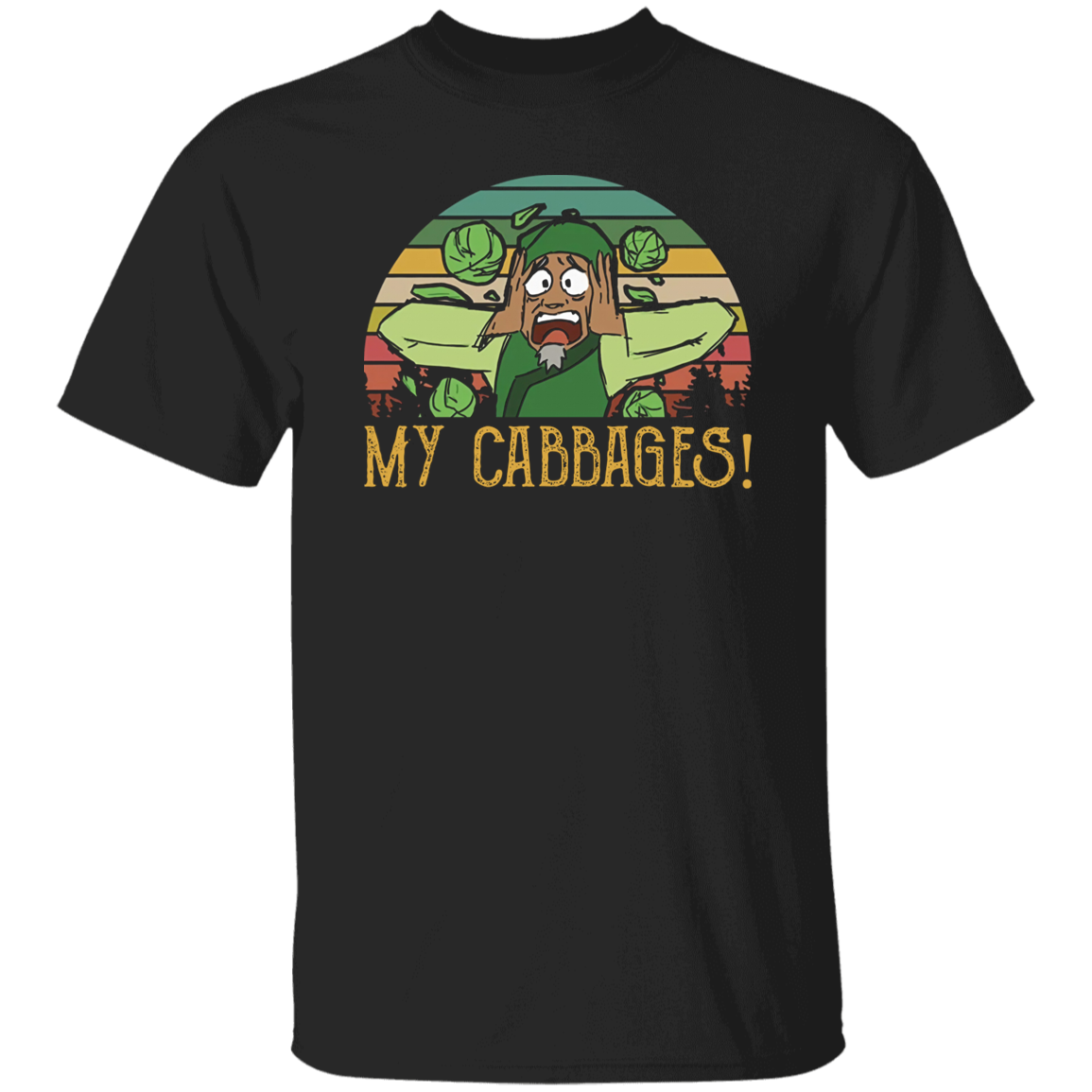 My Cabbages Cabbage Merchant Vintage T-Shirt, Cabbage Man Merchant Shirt, Gift Tee For You And Your Friends G500 5.3 oz. T-Shirt