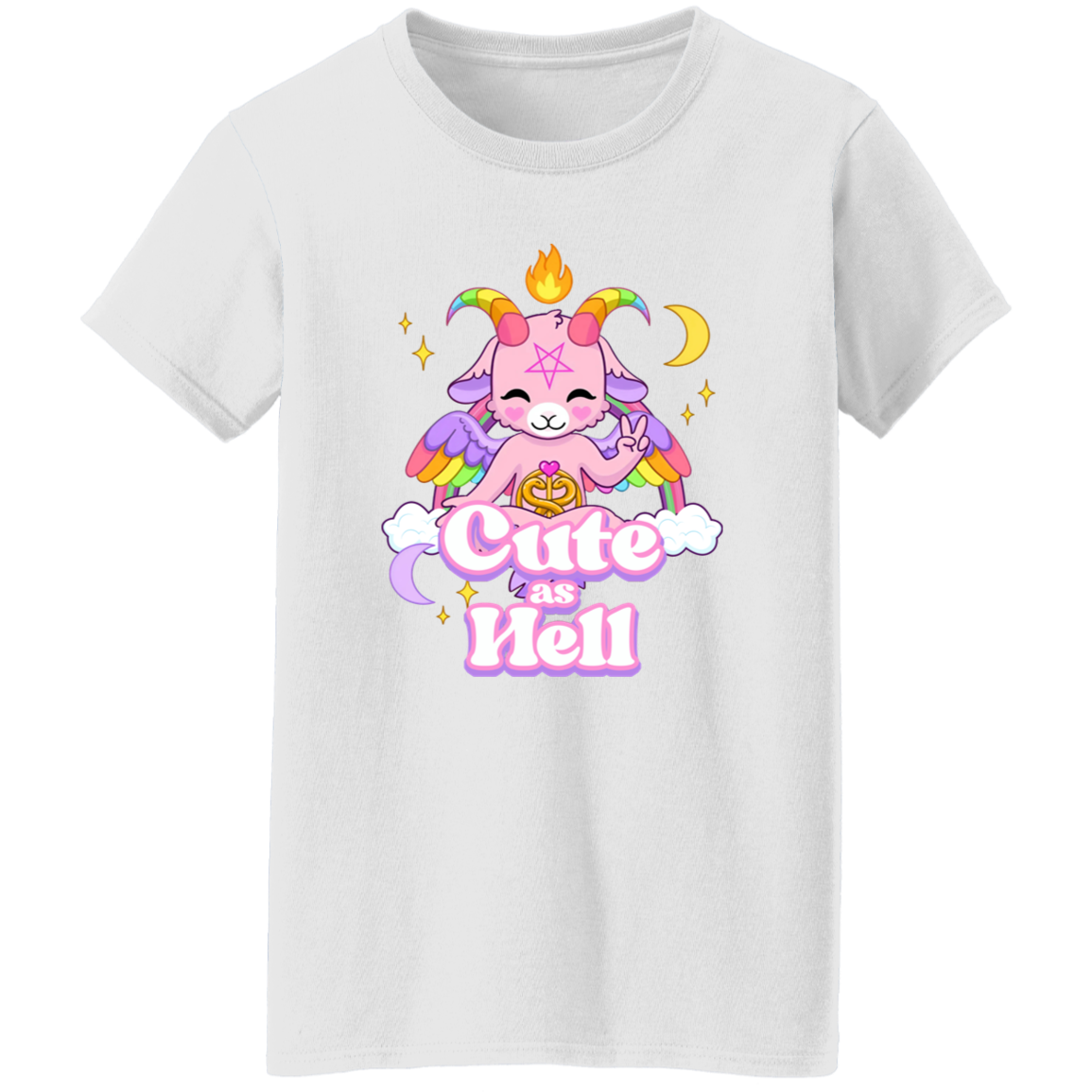Cute As Hell T-Shirt - ID05092436 - Women