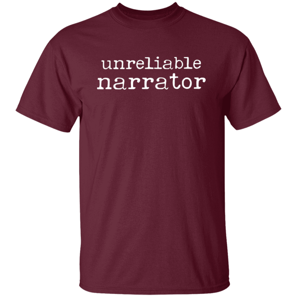 Unreliable Narrator Teacher Vintage Unisex T-Shirt - letter