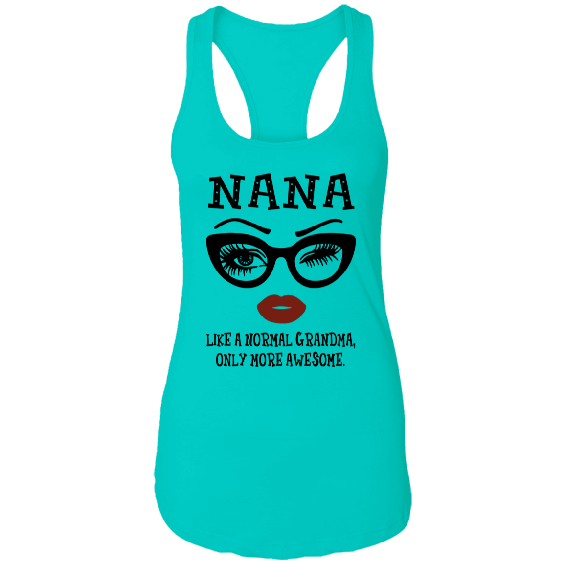 Nana Like a Normal NL1533 Ladies Ideal Racerback Tank - Pelyn