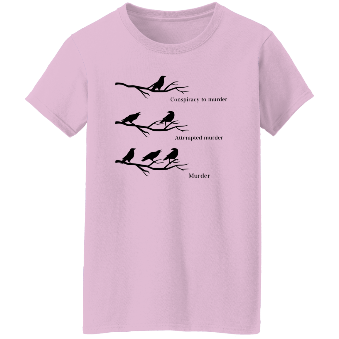 Conspiracy To Murder Attempted Murder Murder Teacher Vintage T-Shirt - WOMAN
