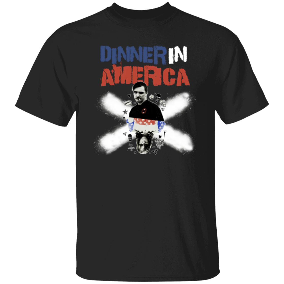 Dinner In America Retro T-Shirt - ID18092406
