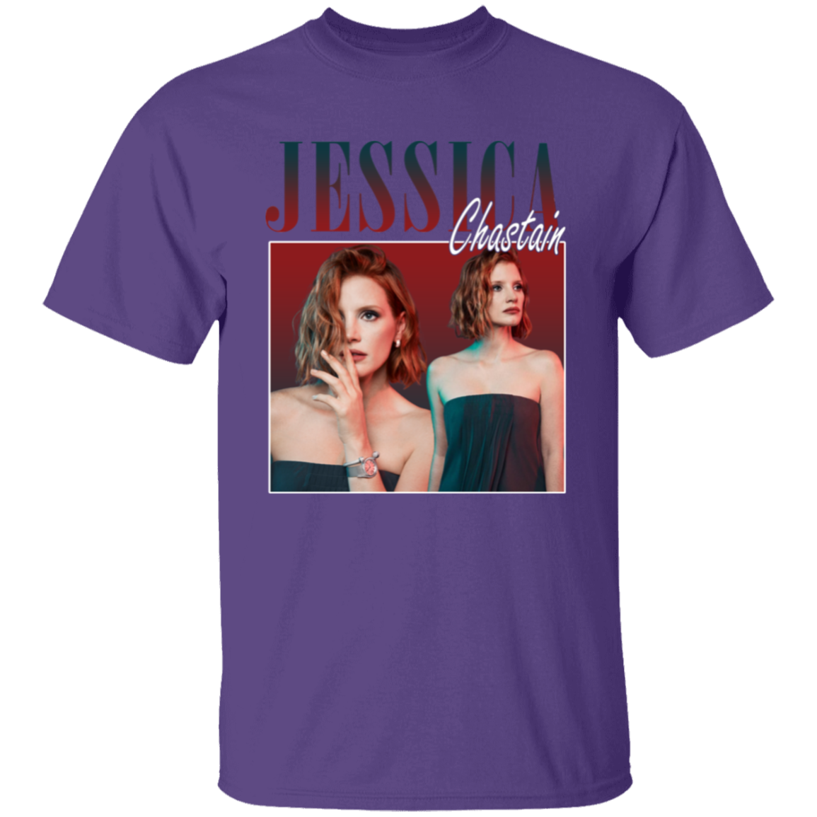 Jessica Chastain Unisex T-Shirt - pelyn
