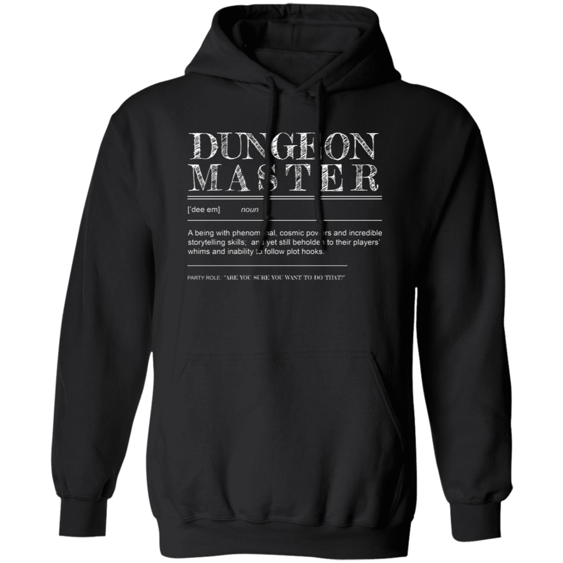 Dungeon Master G185 Gildan Pullover Hoodie - pelyn