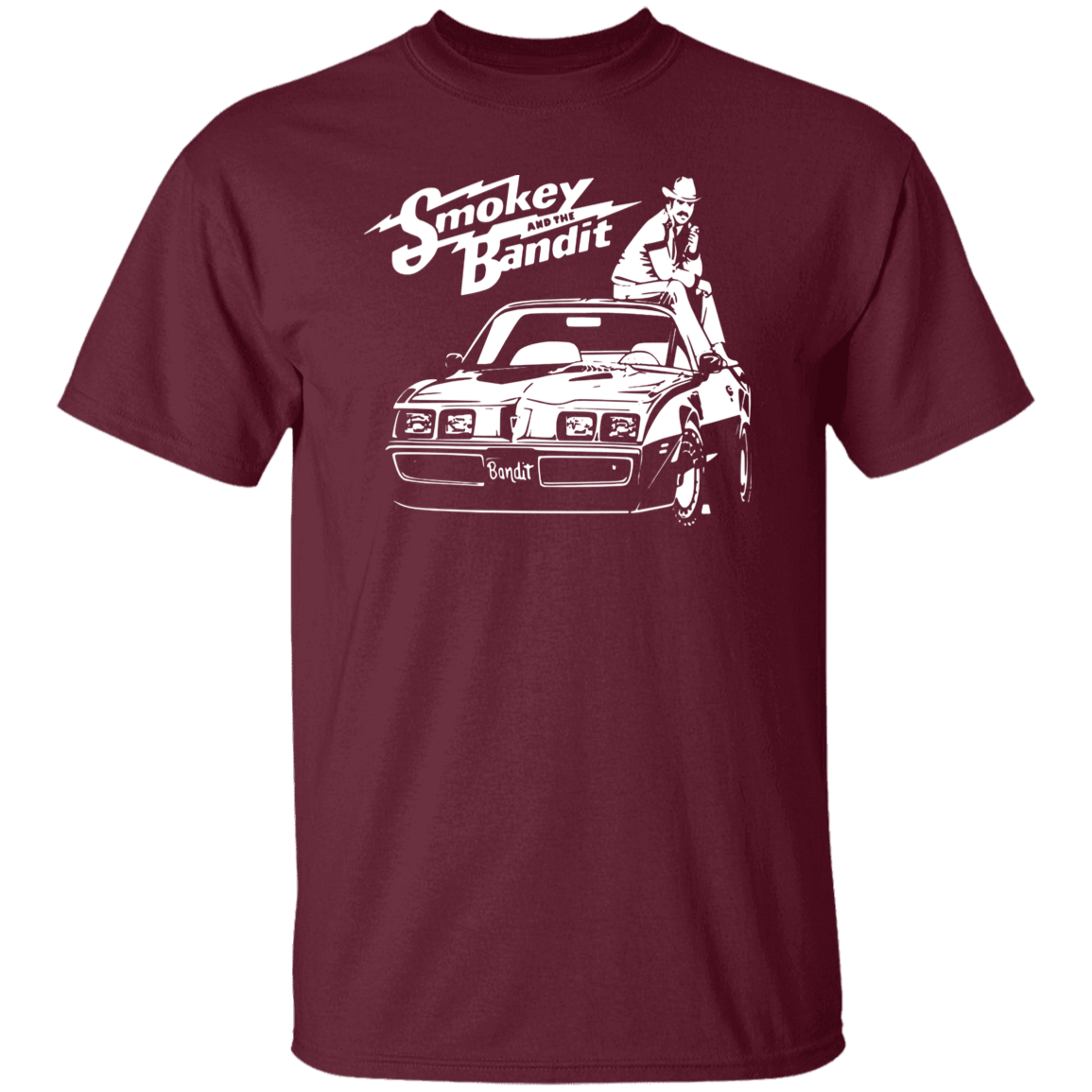 Burt Reynolds Smokey And The Bandit Vintage T-Shirt, Smokey And The Bandit Shirt, 70s Movie Shirt, Action Movie Shirt, Burt Reynolds Shirt G500 5.3 oz. T-Shirt