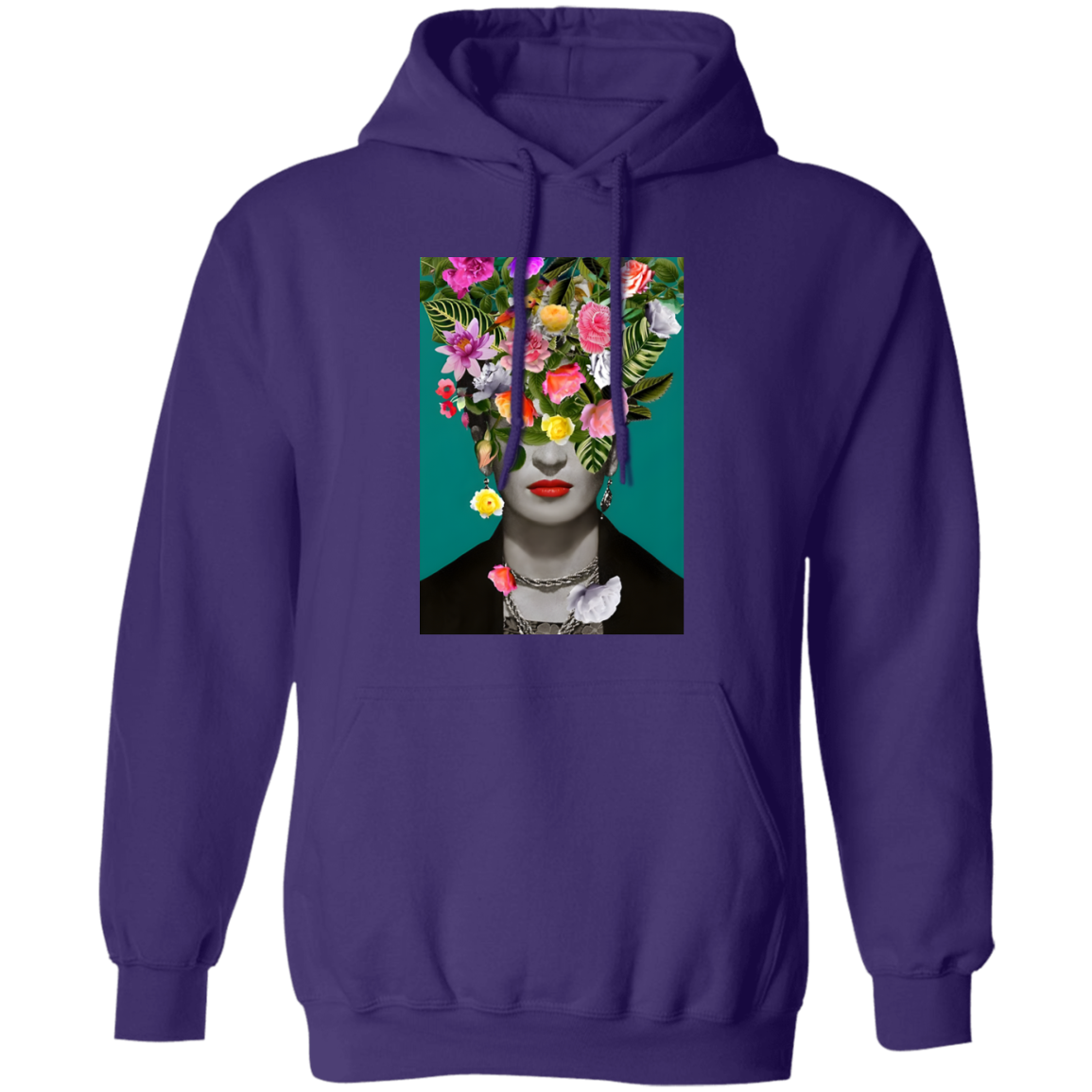 Beautiful flowers Classic Vintage Gildan Pullover Hoodie