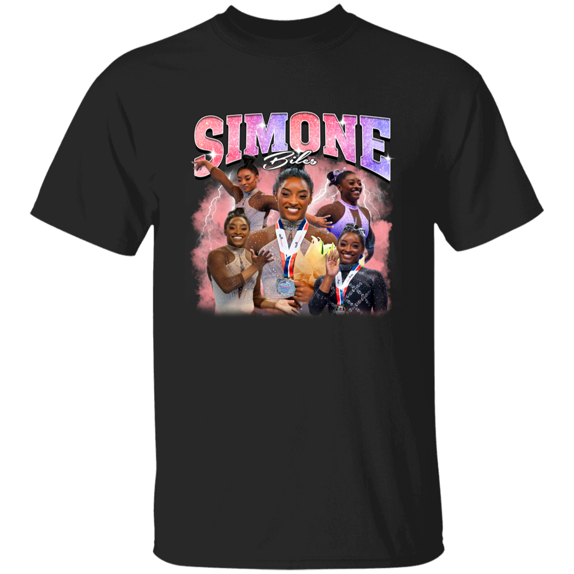 Simone Biles Vintage Bootleg T-Shirt - YOUTH - ID02082410