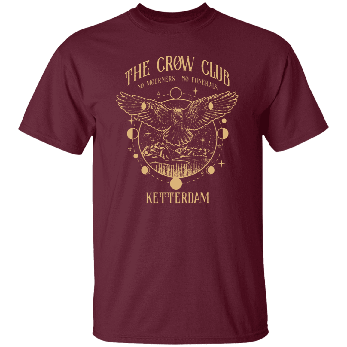 The Crow Club No Mourners No Funerals Teacher Vintage Unisex Unisex T-Shirt - letter