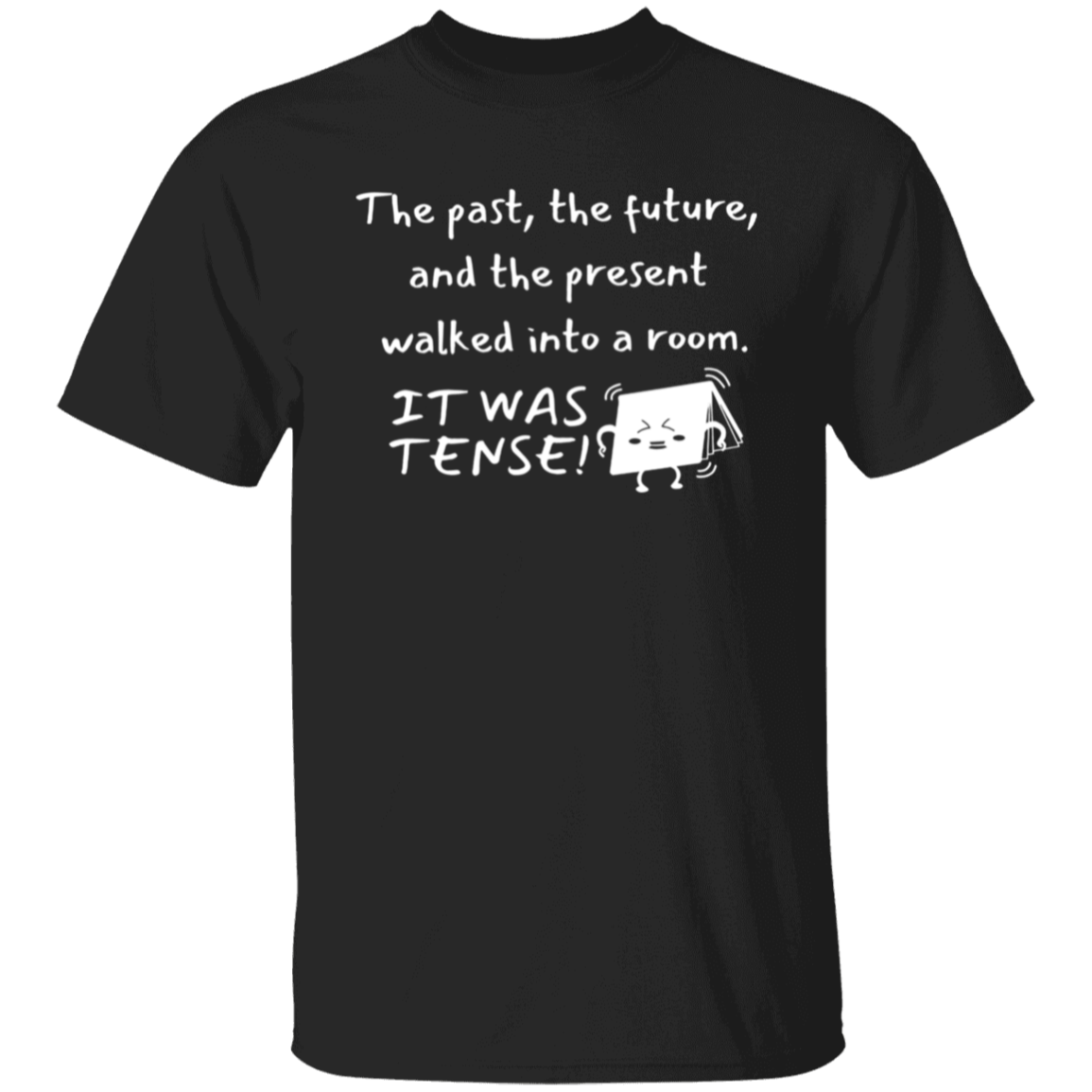 The Past The Future And The Present Walked Into A Room Teacher Vintage Unisex T-Shirt - letter