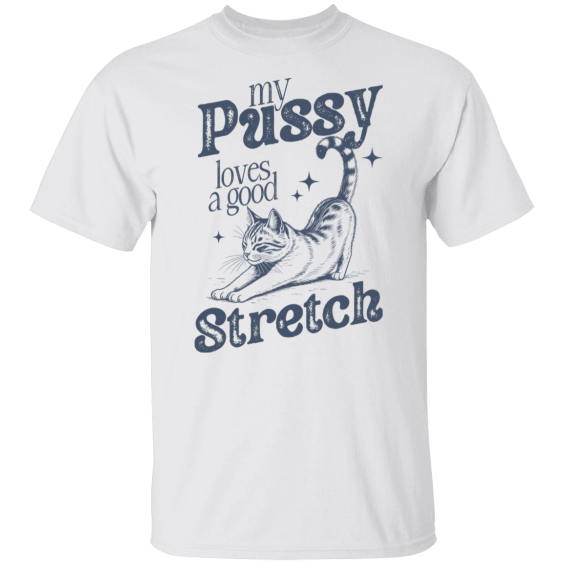 My Pussy Loves A Good Stretch T-Shirt - ID03122411